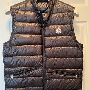 MONCLER Gui Slim-Fit Logo-Appliquéd Quilted Shell Down Gilet